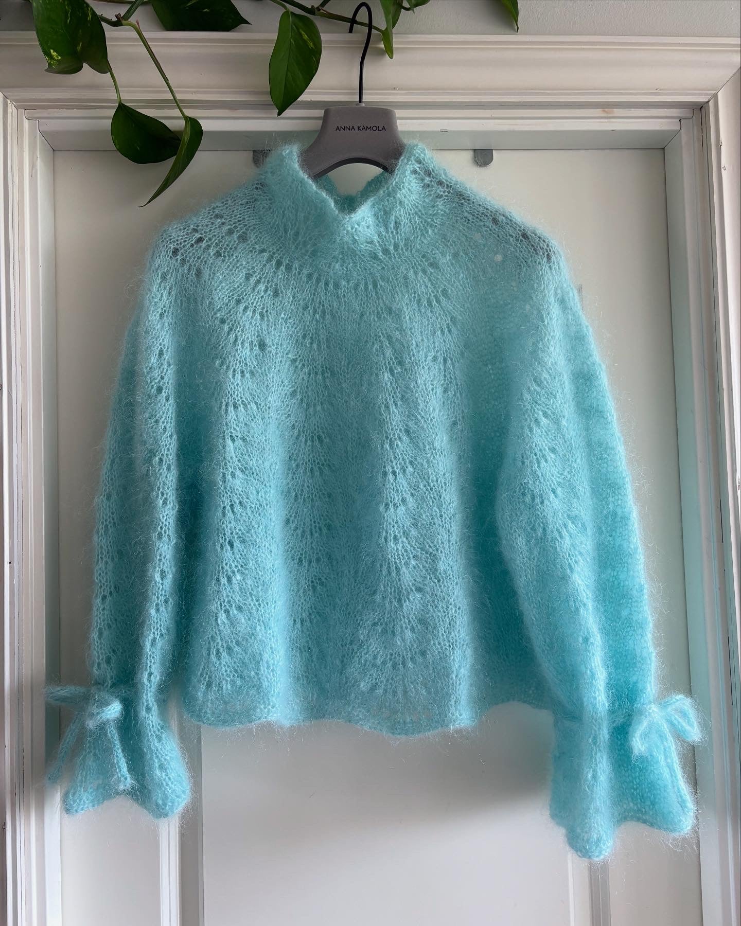 GARNPAKKE spanish waves sweater MINT