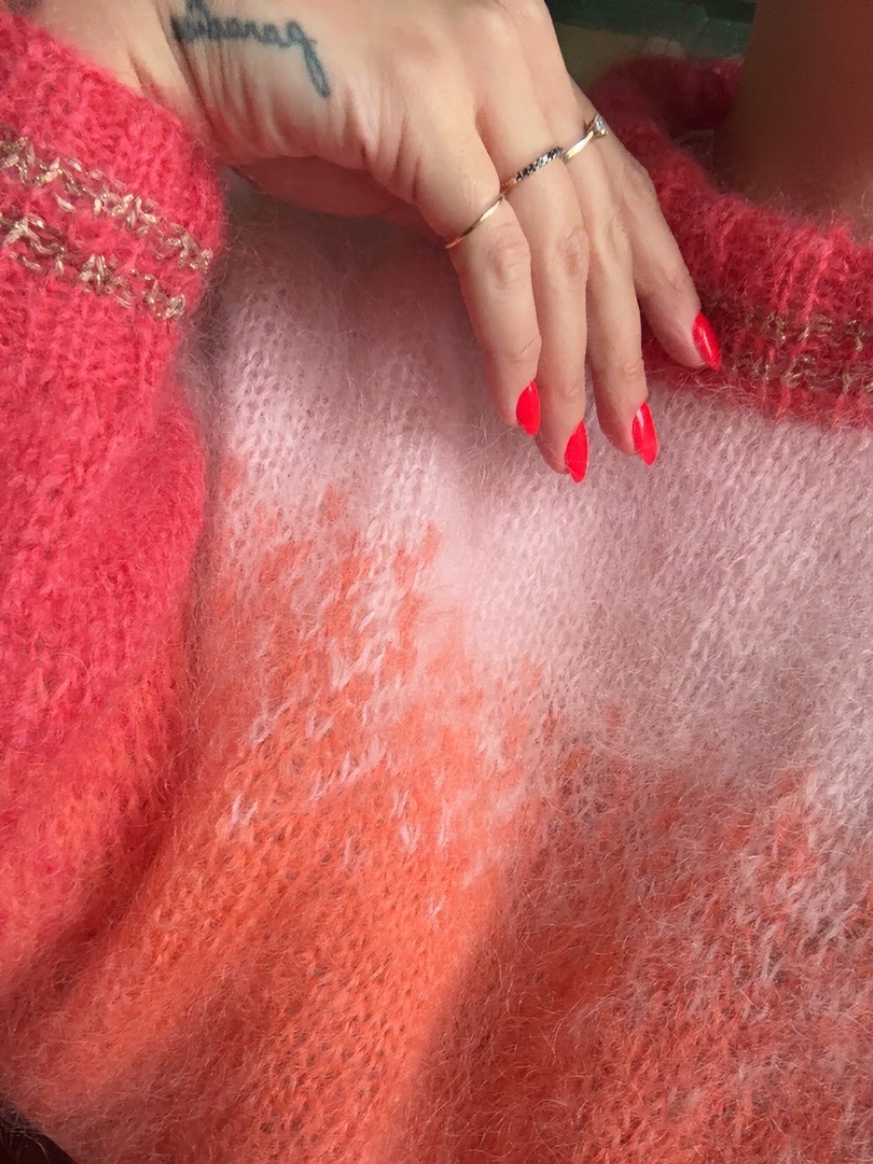 GARNPAKKE sorbet sunrise sweater passion sunset