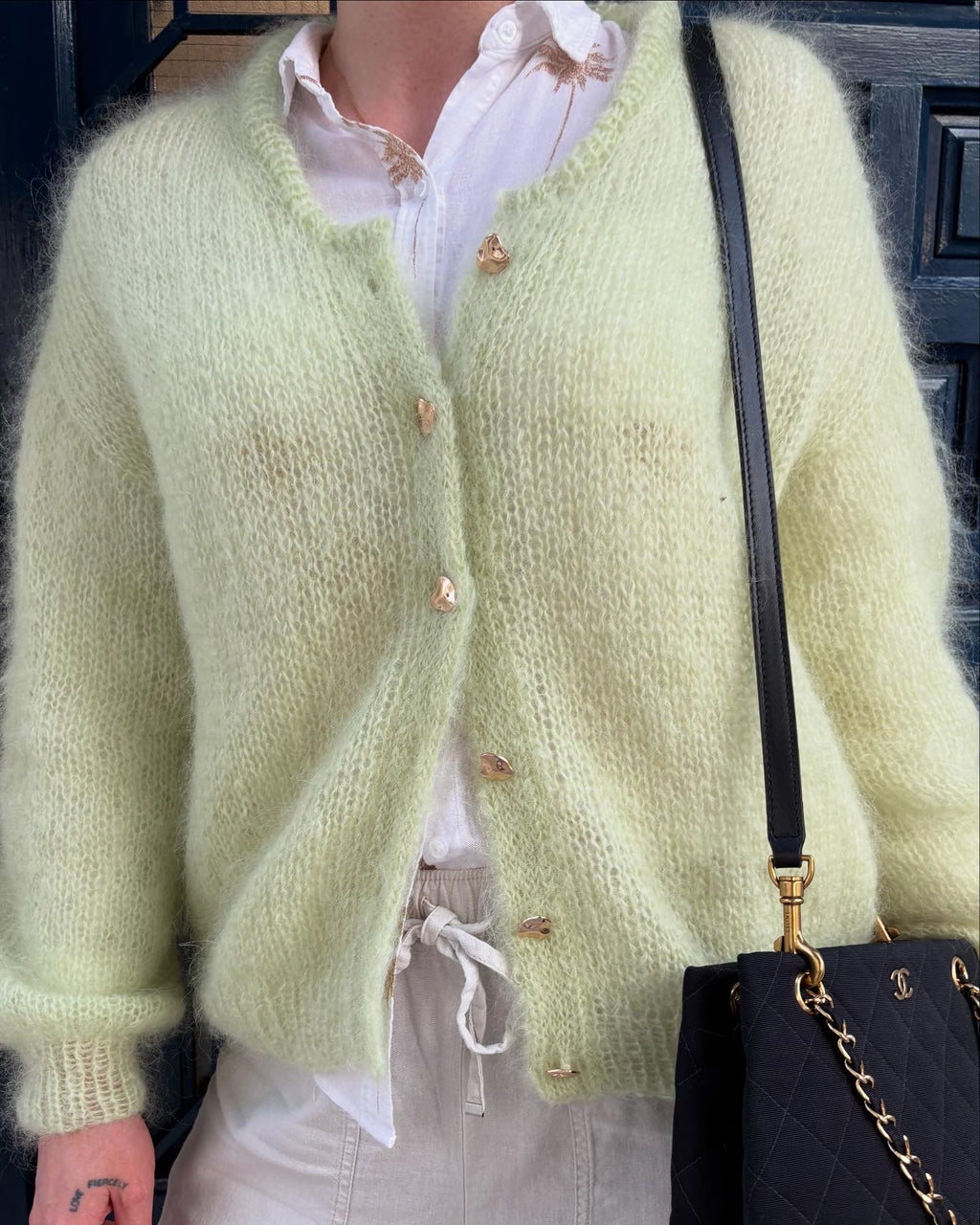 marshmallow cardigan