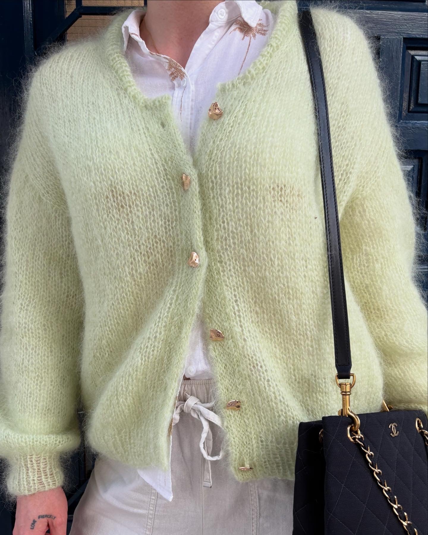 marshmallow cardigan