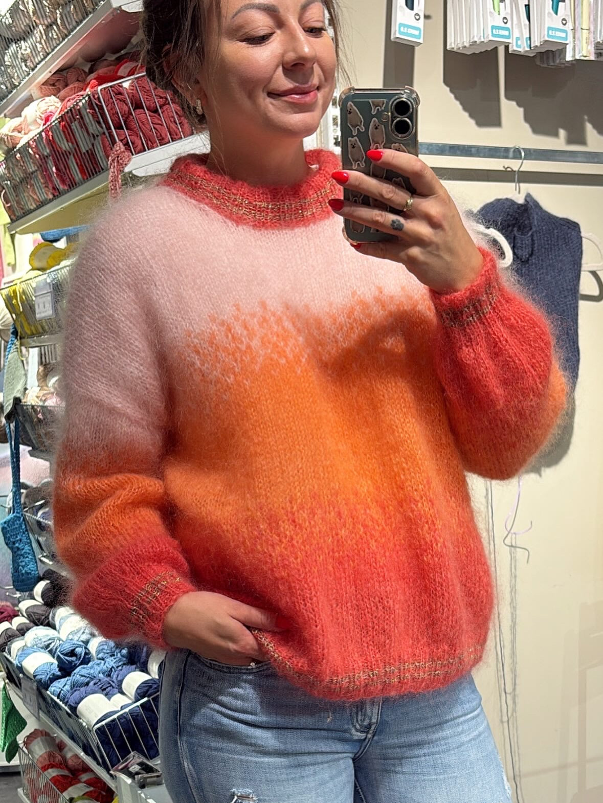 GARNPAKKE sorbet sunrise sweater passion sunset