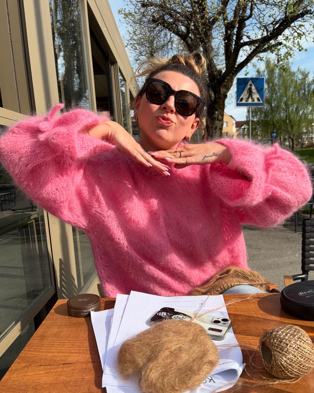 spanish waves sweater