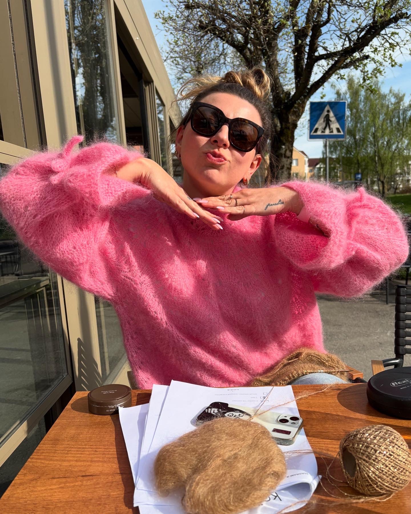 spanish waves sweater