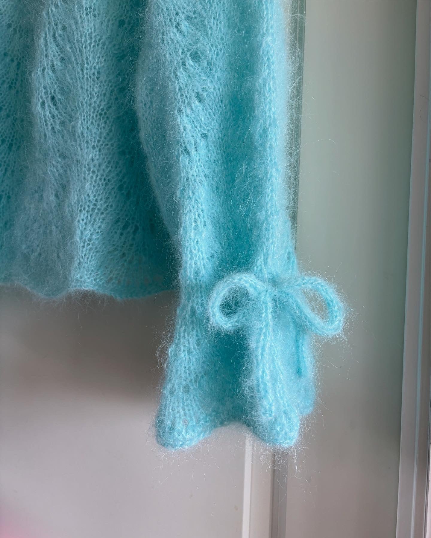 GARNPAKKE spanish waves sweater MINT