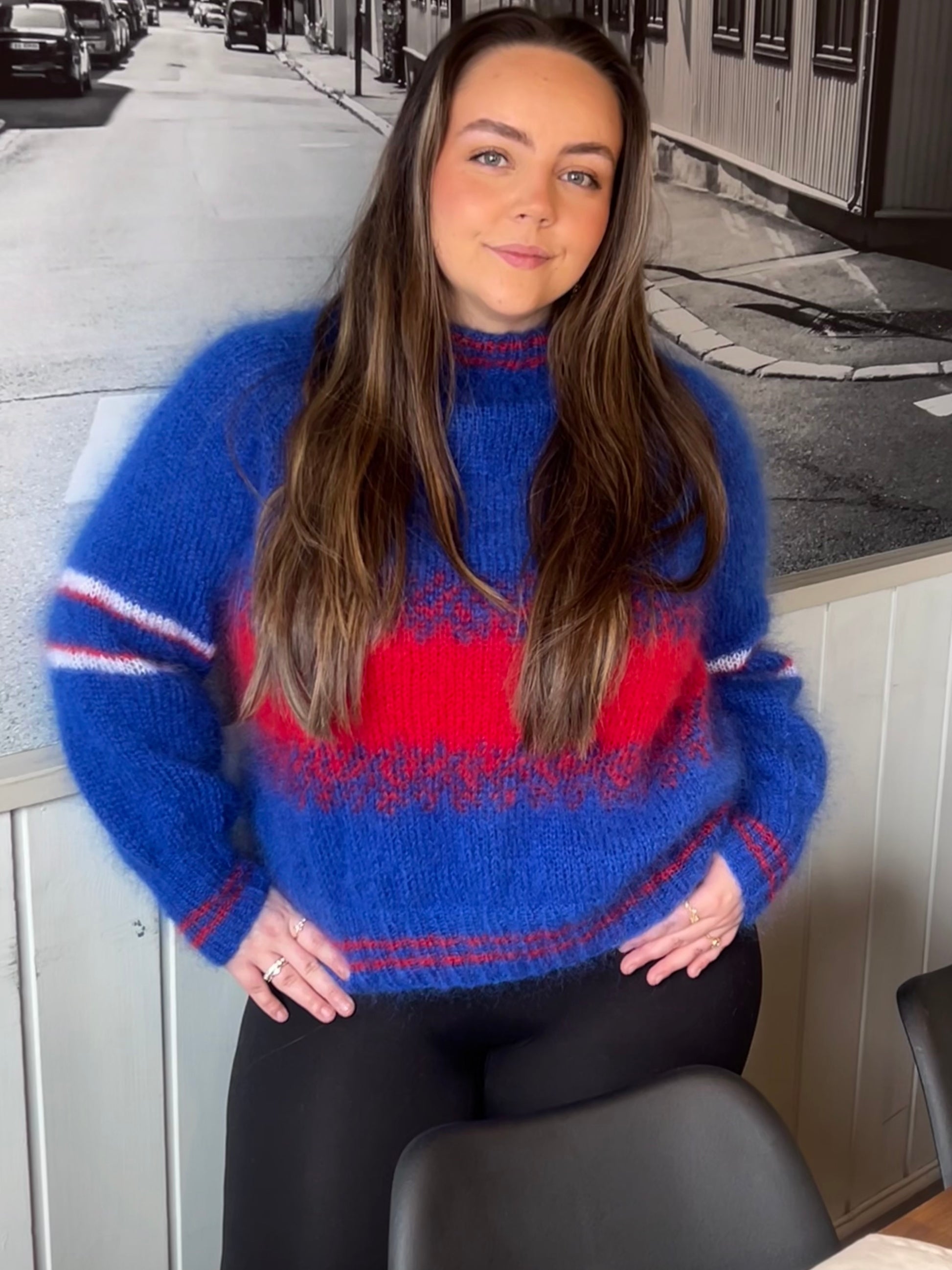 GARNPAKKE VÅLERENGA sorbet raglan