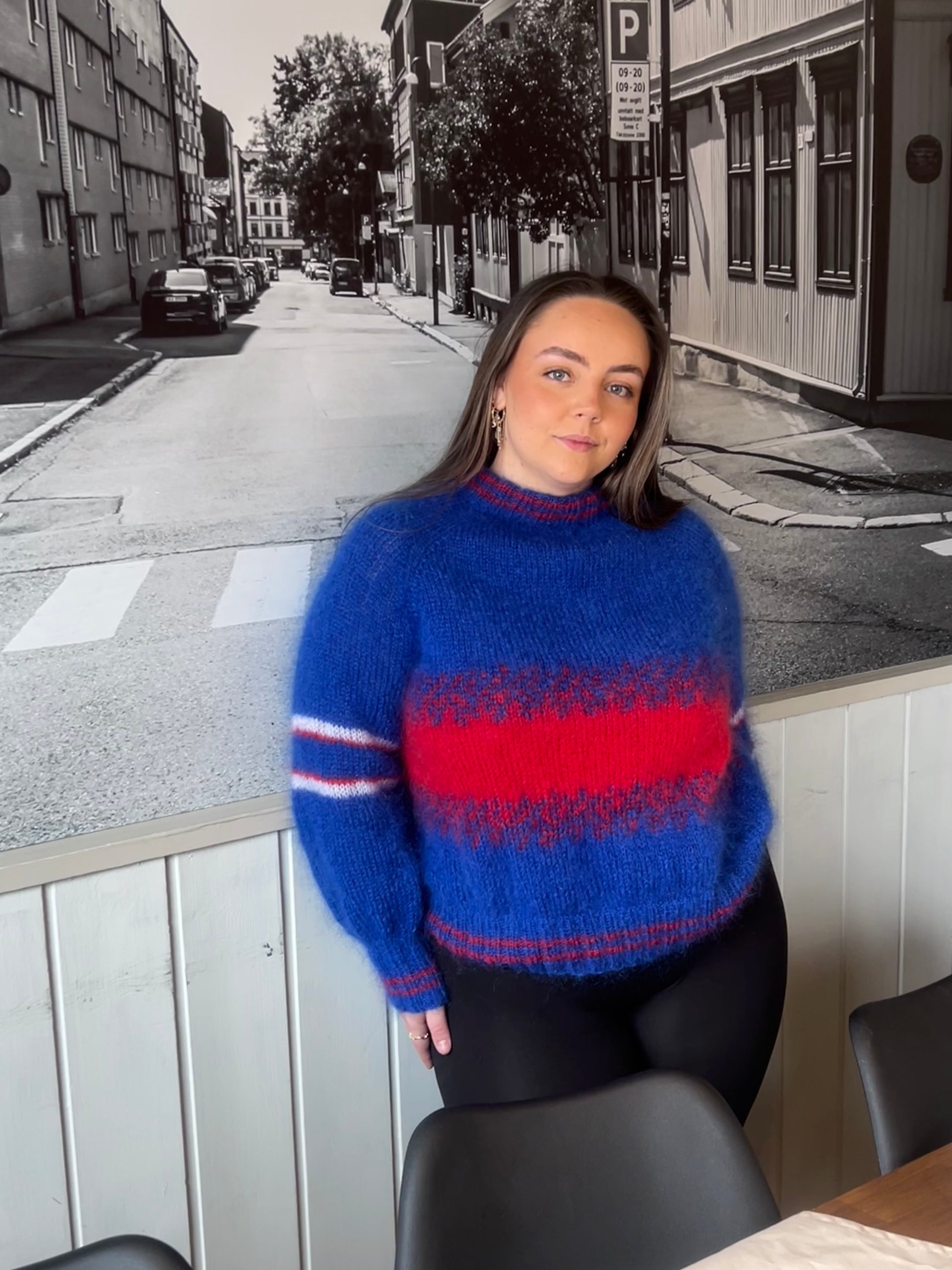GARNPAKKE VÅLERENGA sorbet raglan