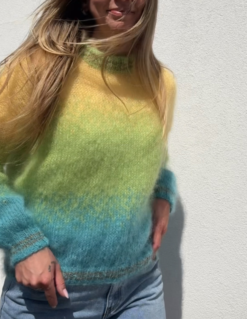 sorbet sunrise sweater