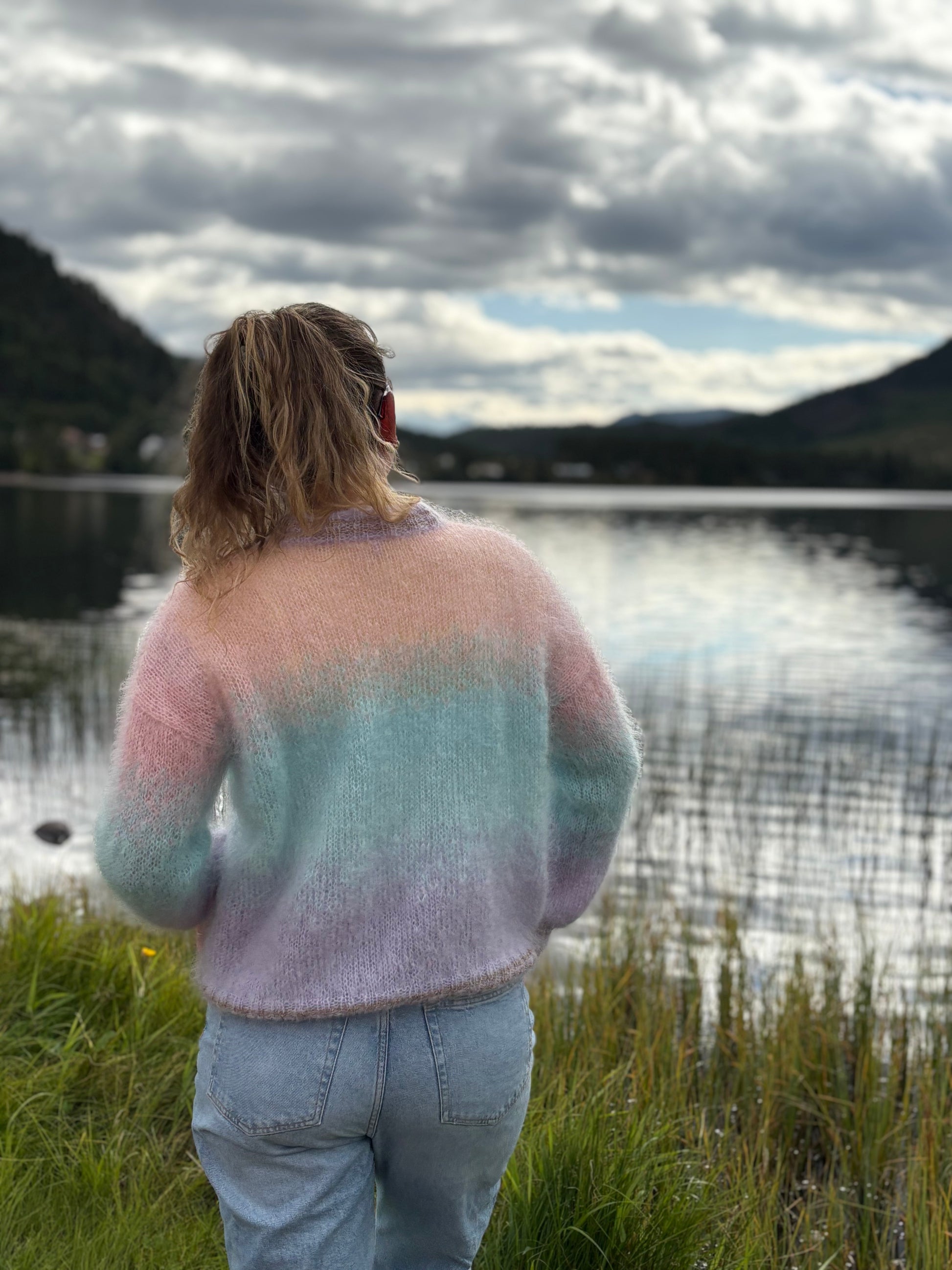 GARNPAKKE sorbet sunrise sweater cotton candy