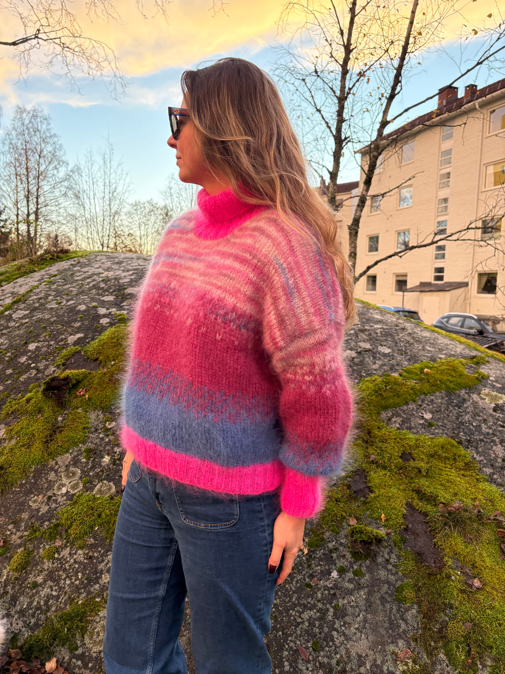 GARNPAKKE winter sorbet sweater winterberries