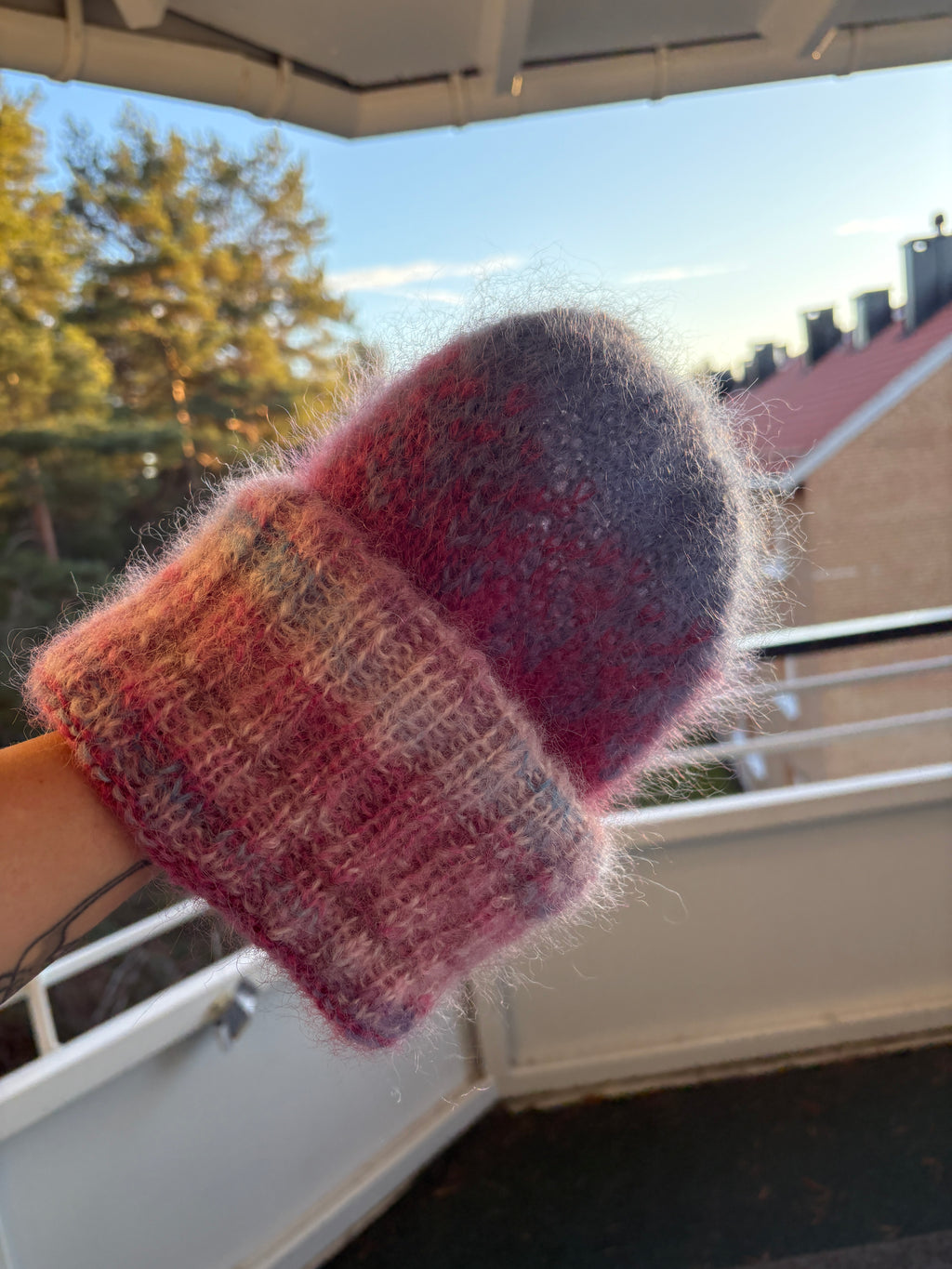 GARNPAKKE sorbet sunrise beanie winterberries