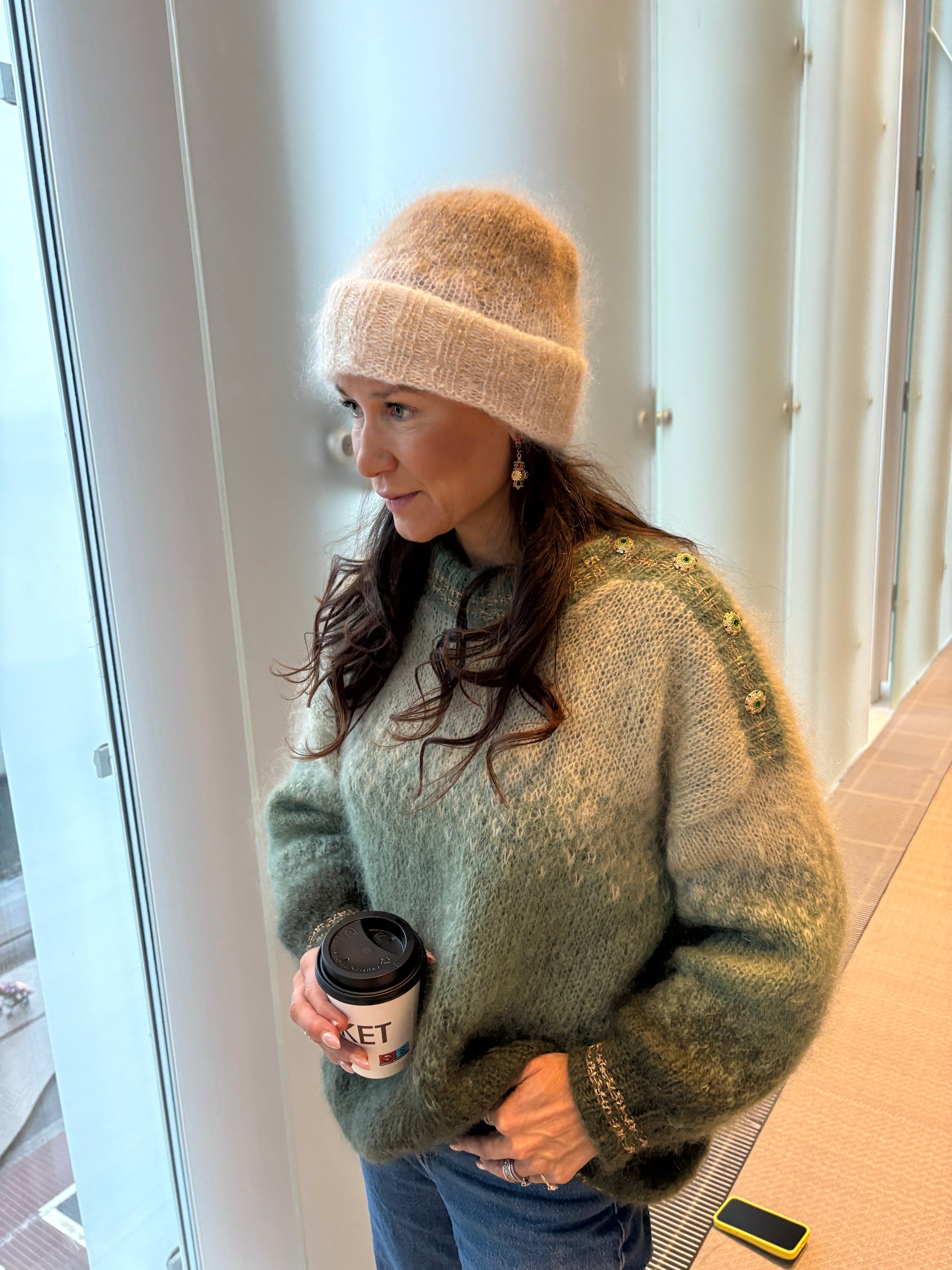 GARNPAKKE sorbet sunrise beanie snow queen