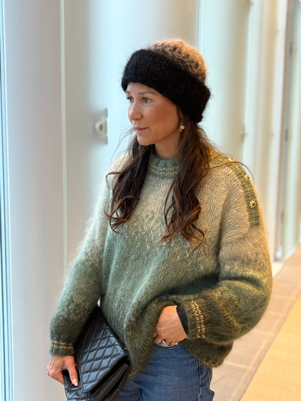 GARNPAKKE sorbet sunrise sweater mint mojito