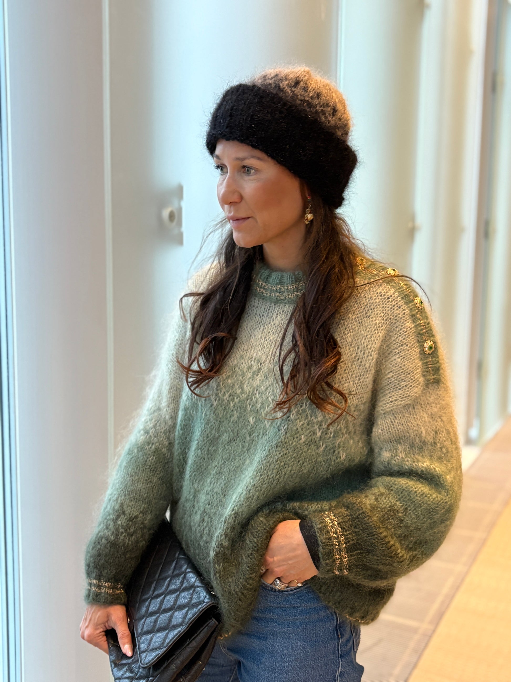 GARNPAKKE sorbet sunrise sweater mint mojito