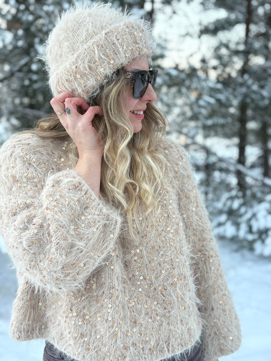 fairy floof beanie
