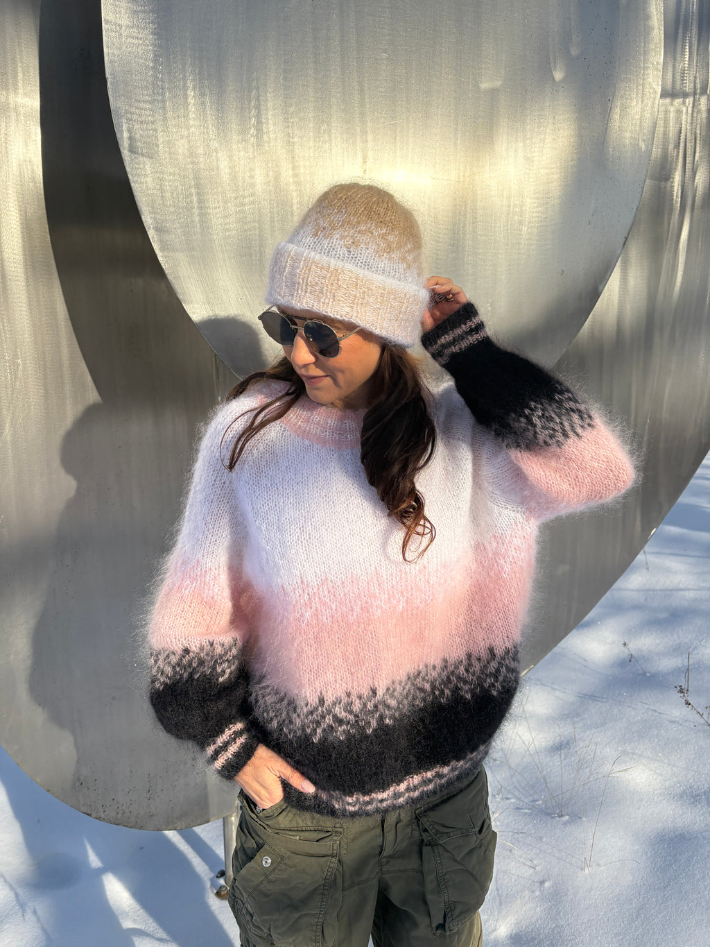 GARNPAKKE sorbet sunrise raglan pink panther