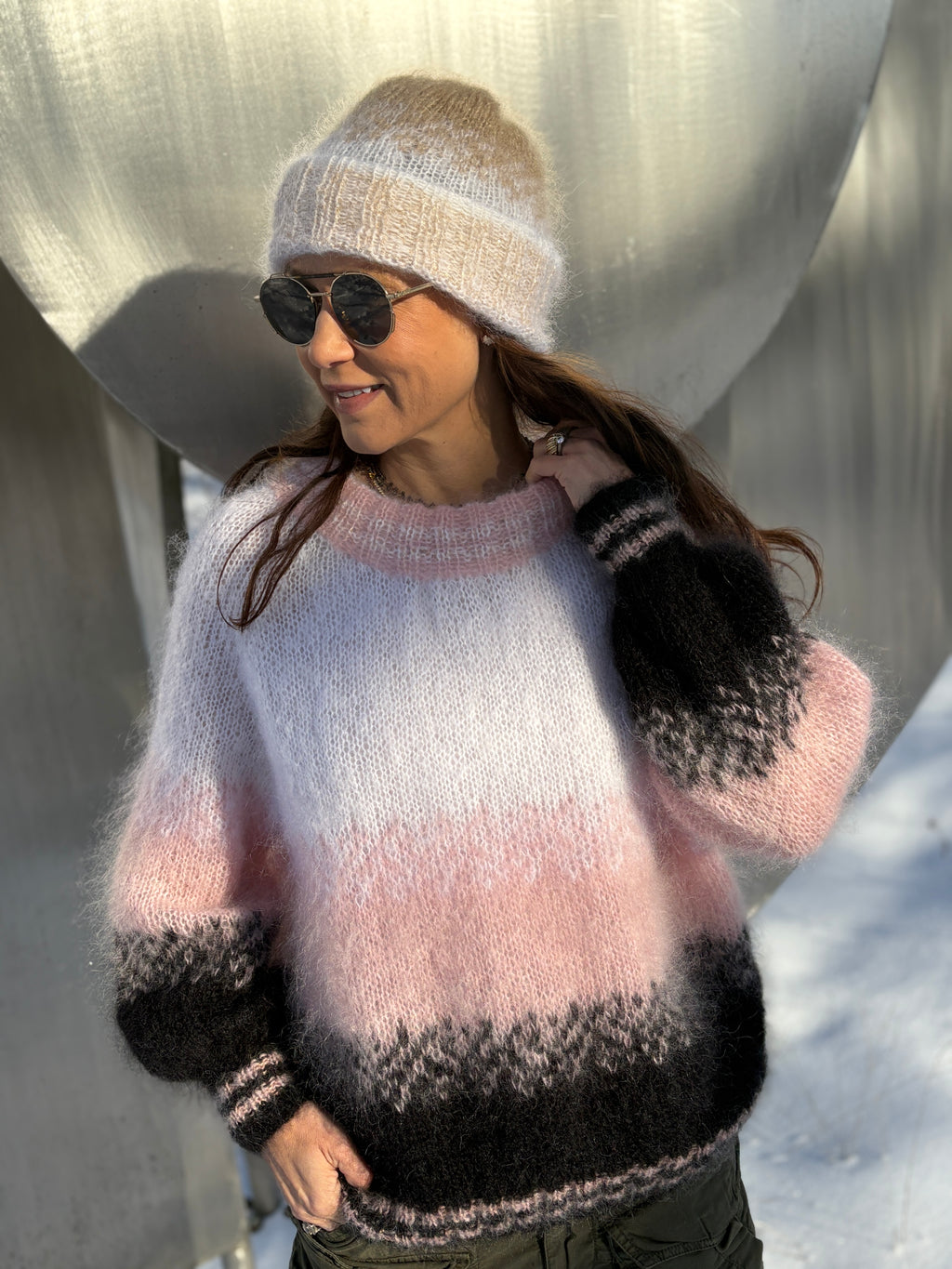 GARNPAKKE sorbet sunrise raglan pink panther