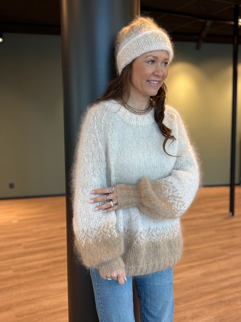 sorbet sunrise sweater raglan