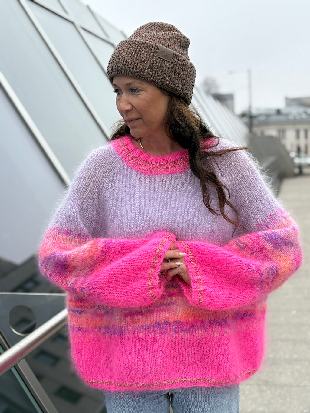 GARNPAKKE spring sorbet sweater unicorn