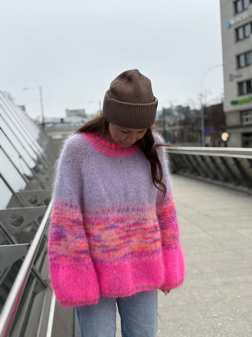 GARNPAKKE spring sorbet sweater unicorn