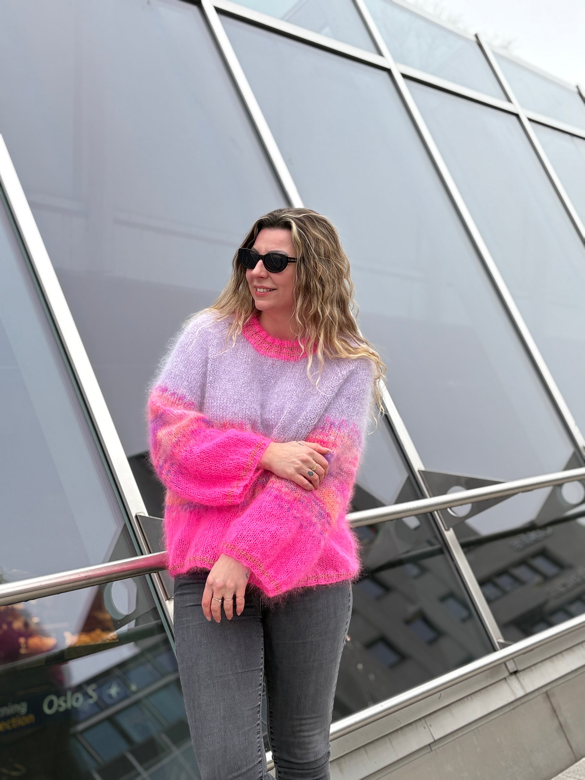 GARNPAKKE spring sorbet sweater unicorn