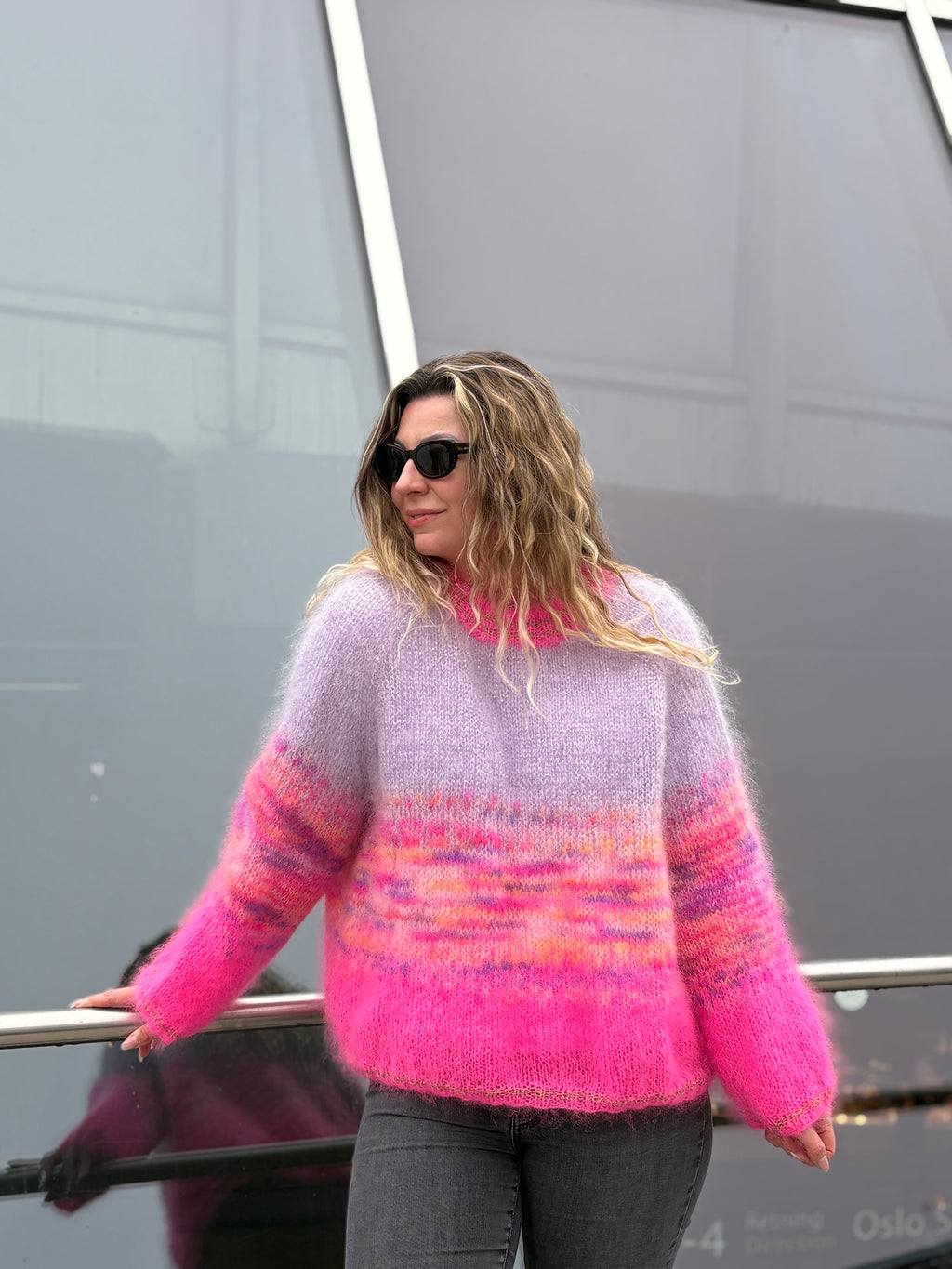 GARNPAKKE spring sorbet sweater unicorn