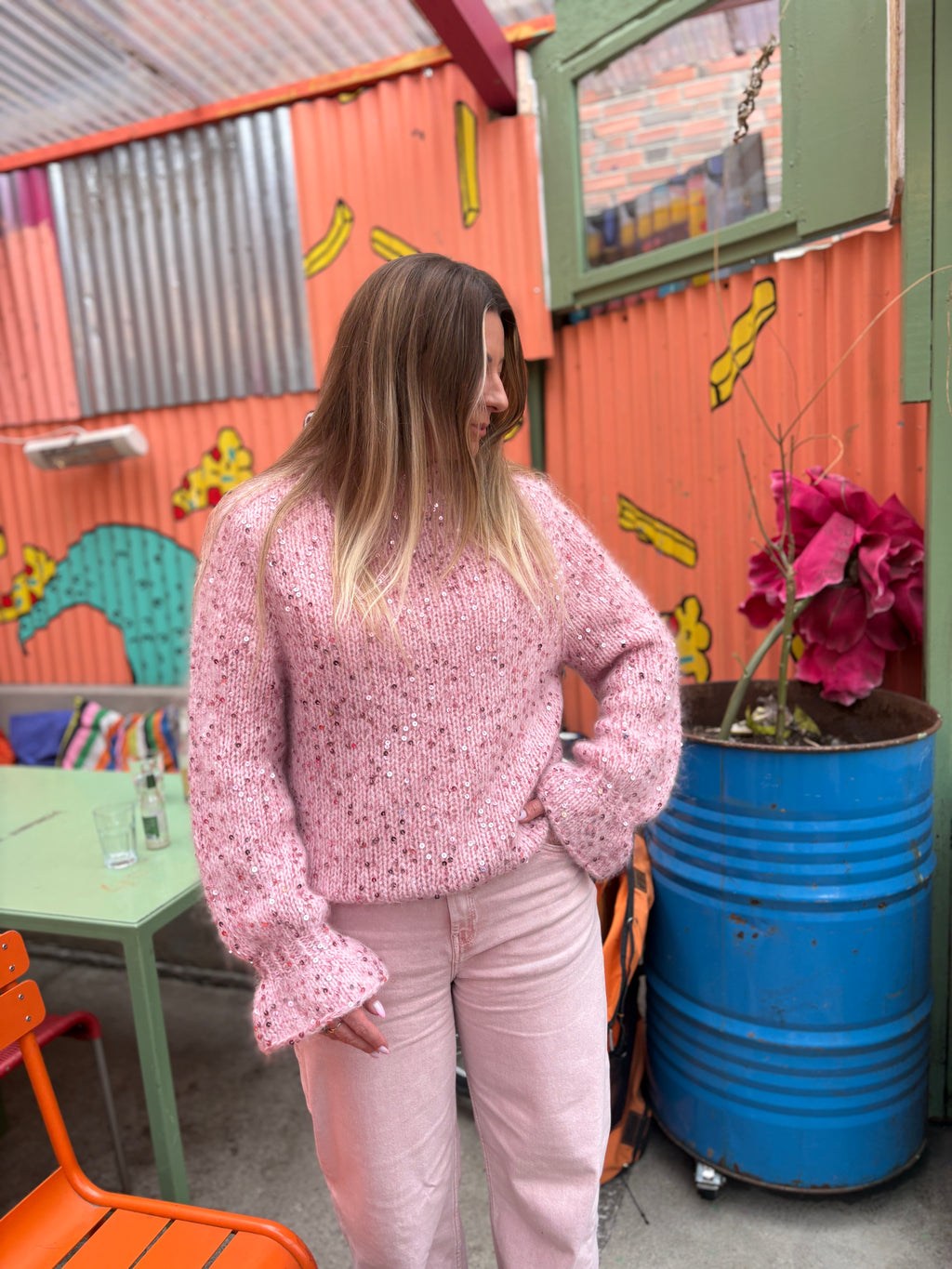 soft glam sweater