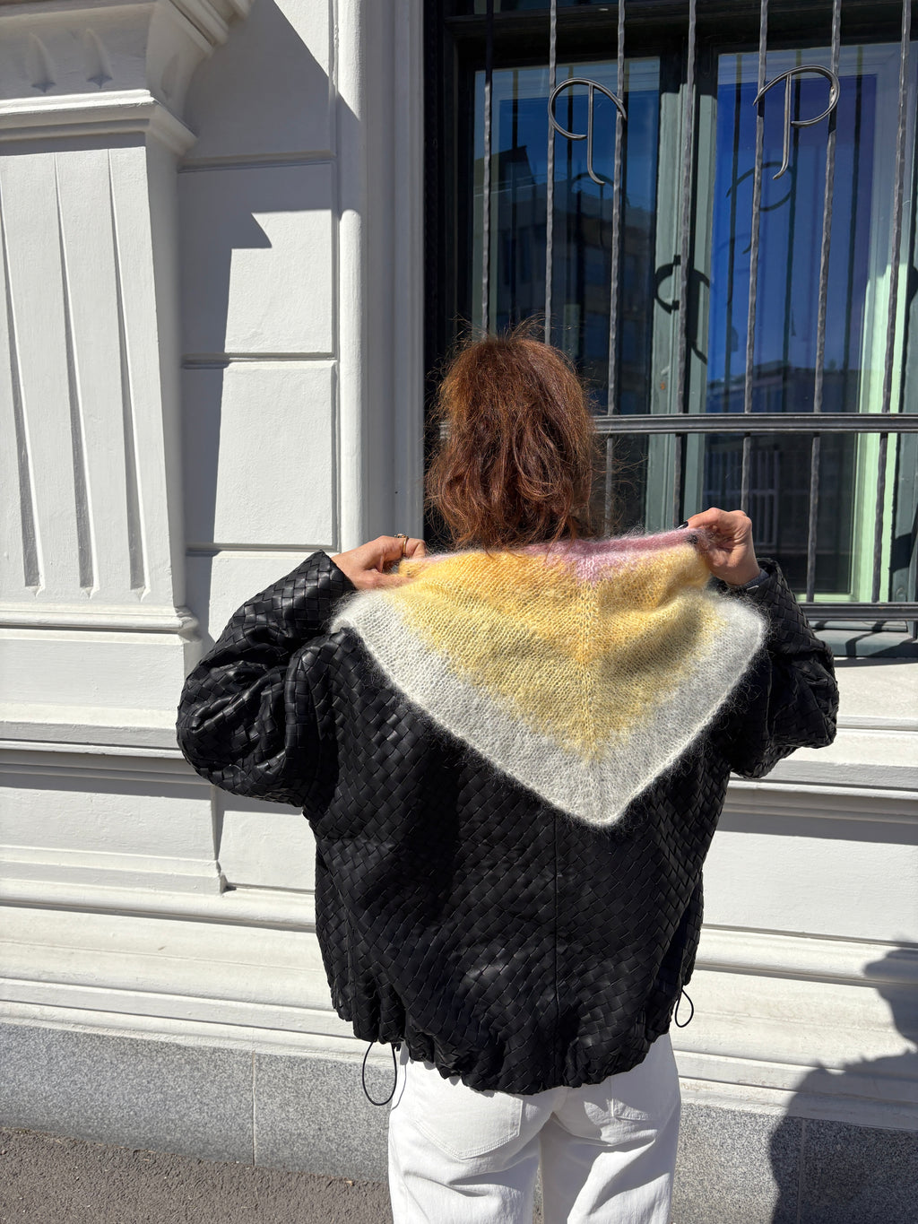 sorbet sunrise shawl