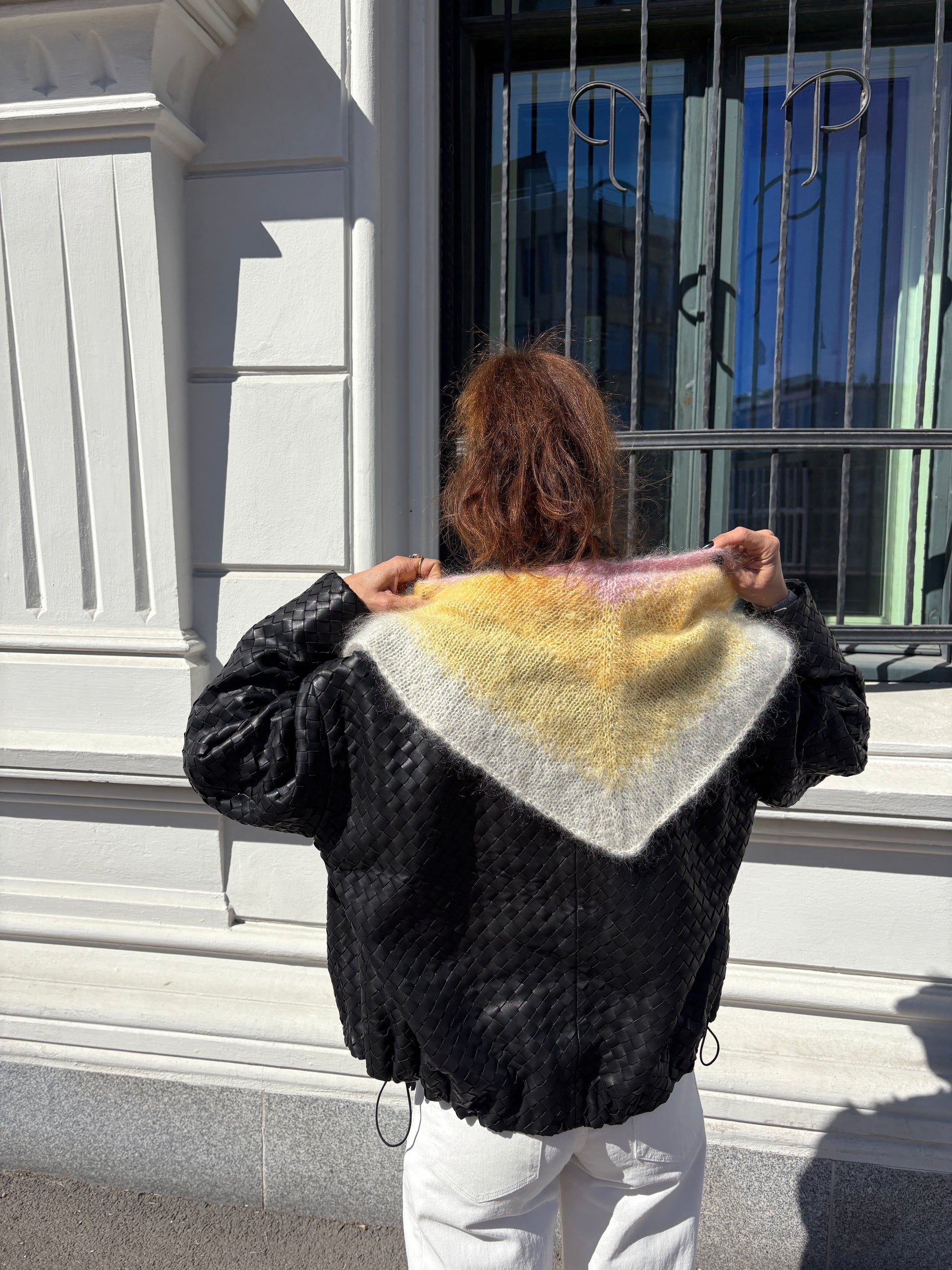 sorbet sunrise shawl