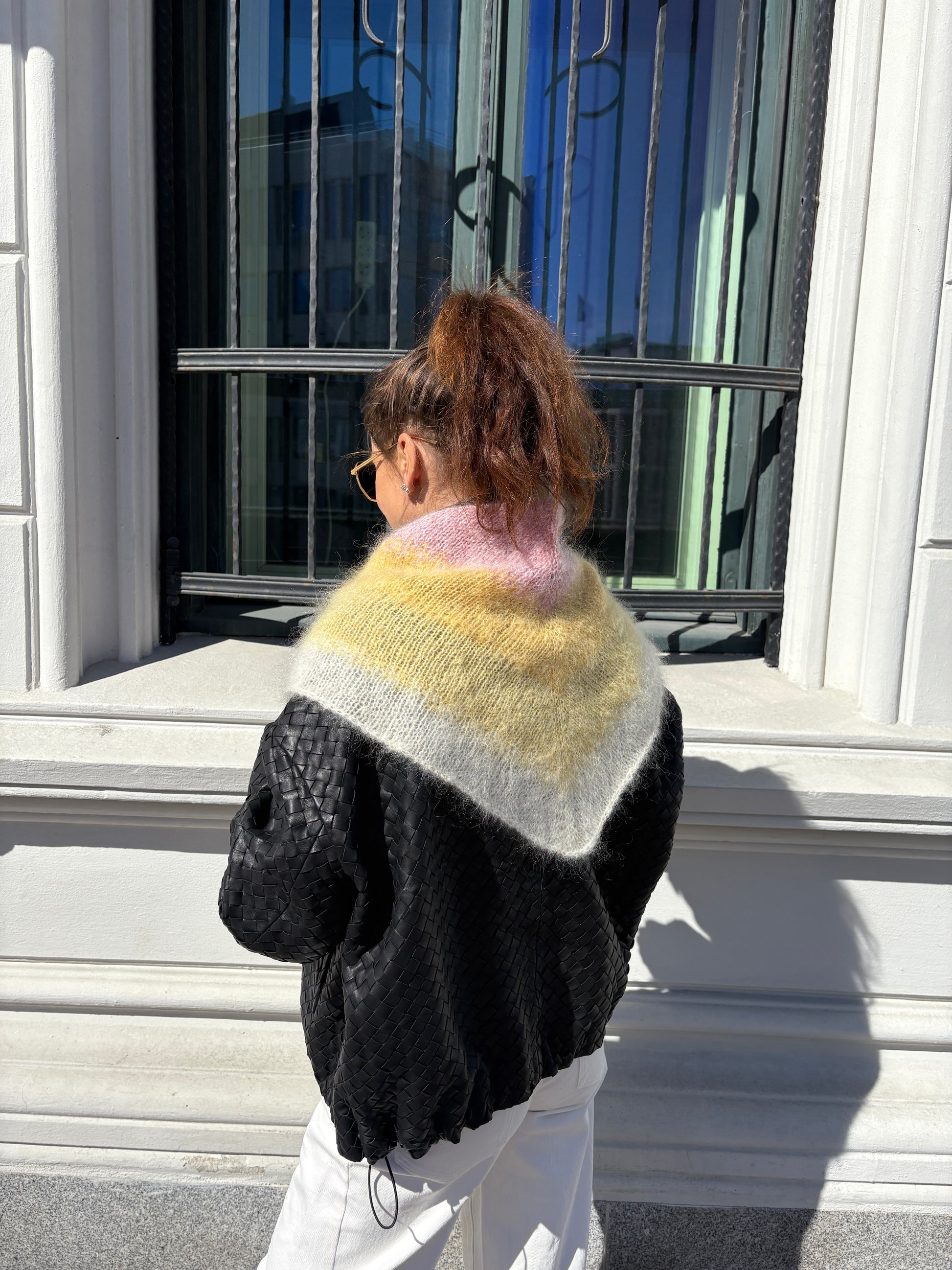 sorbet sunrise shawl