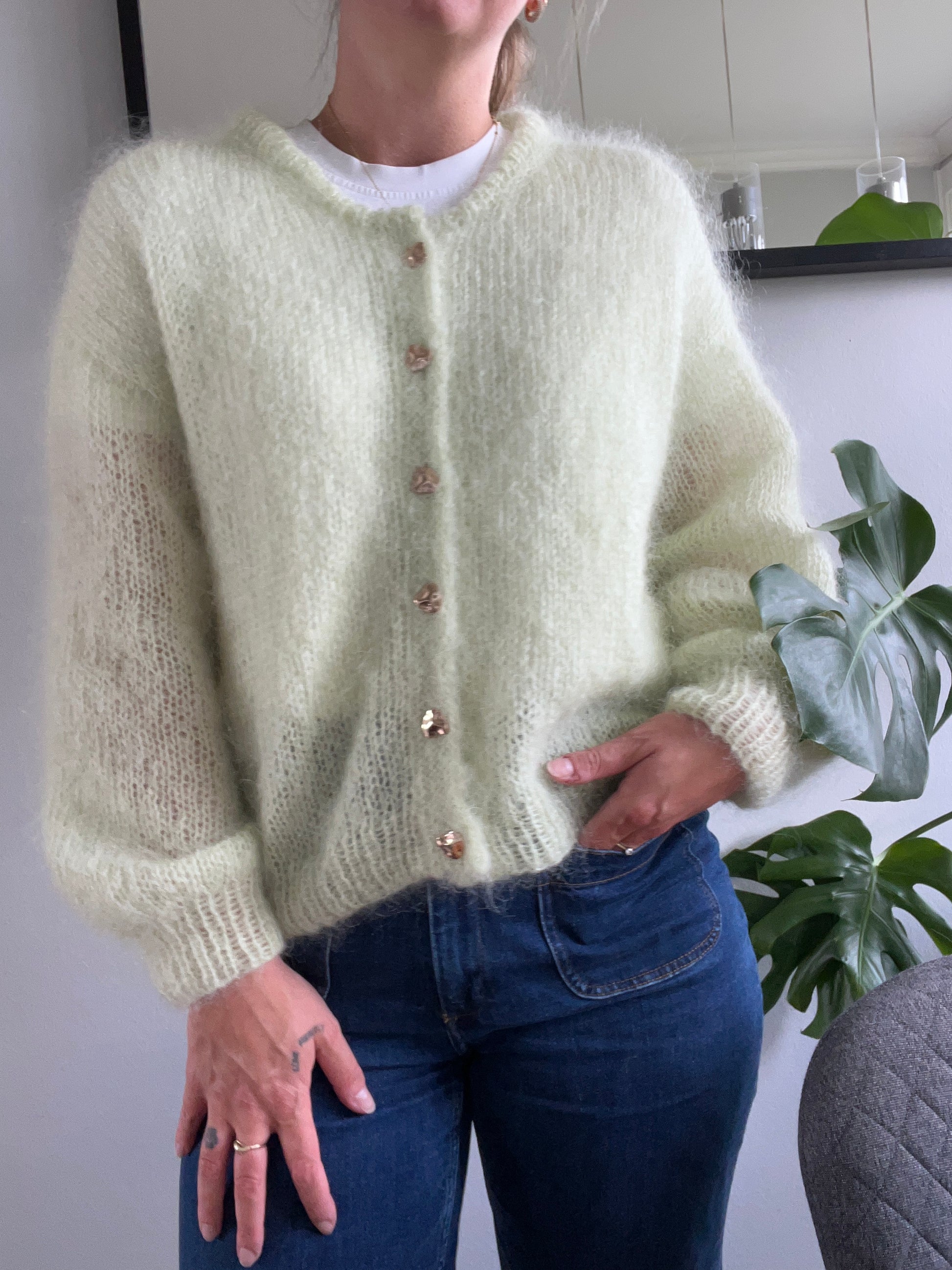 marshmallow cardigan