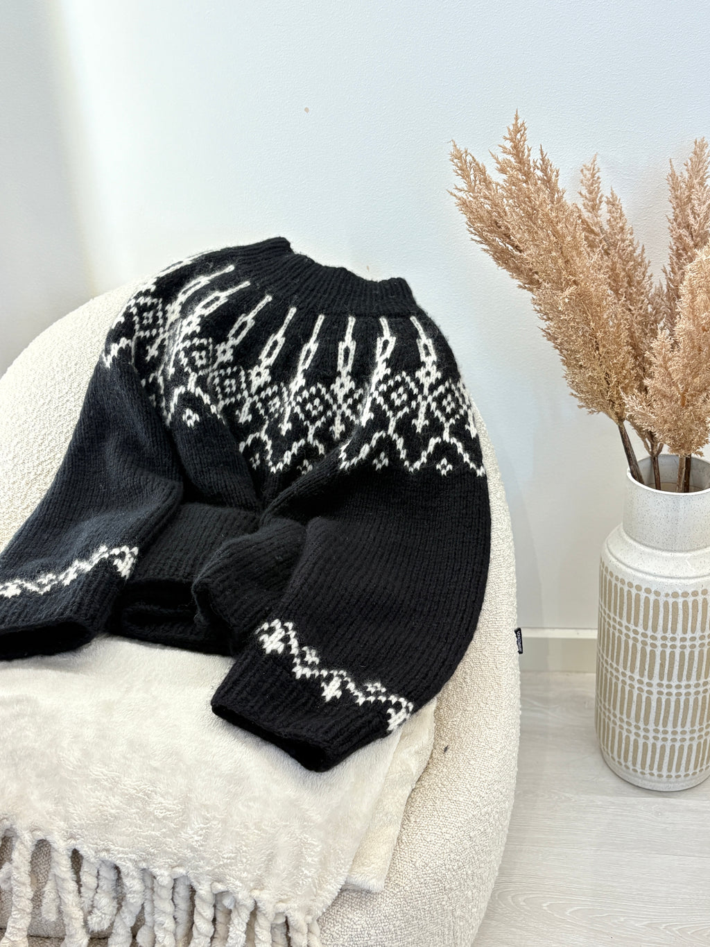 frosted sweater