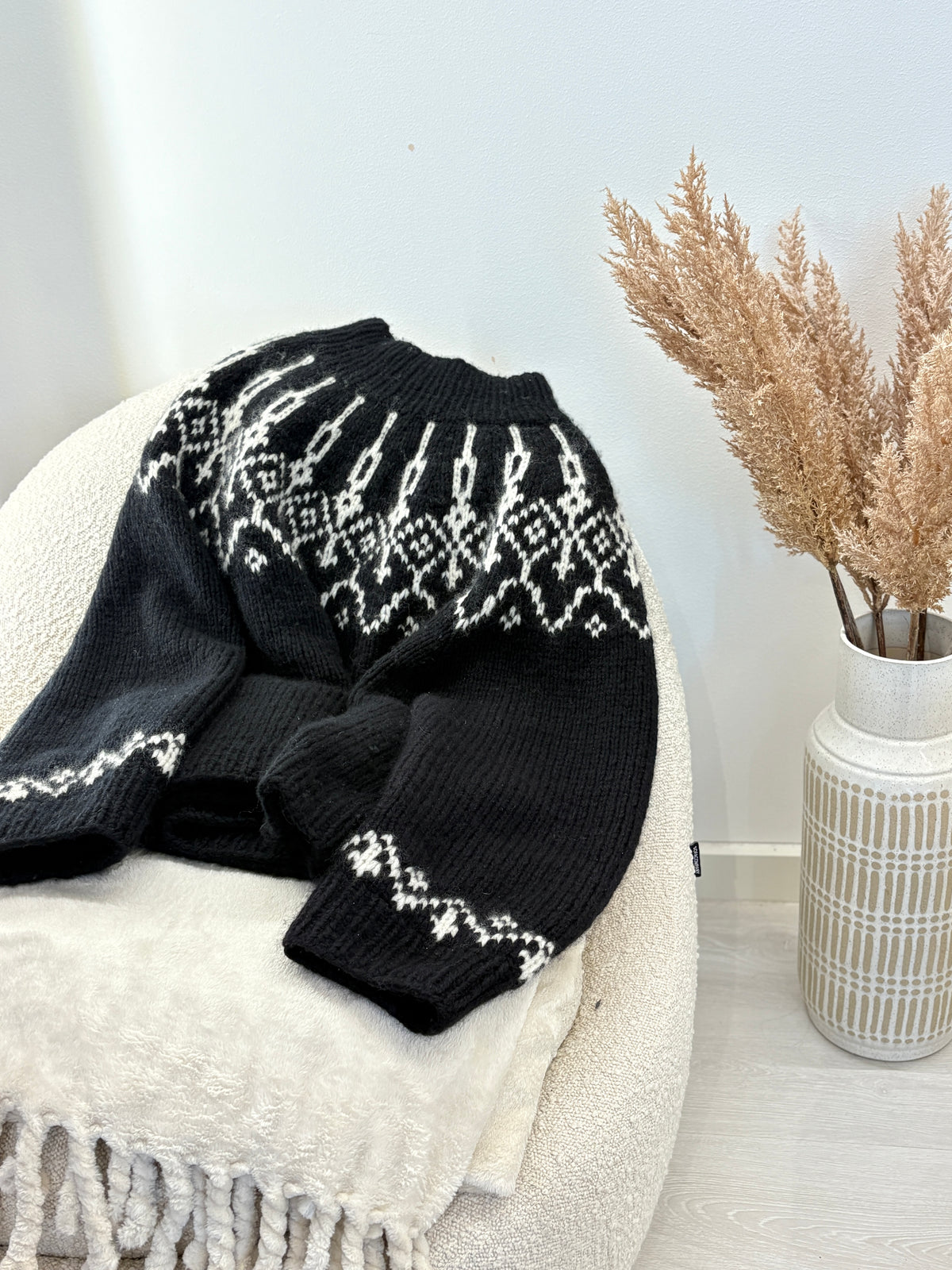 frosted sweater