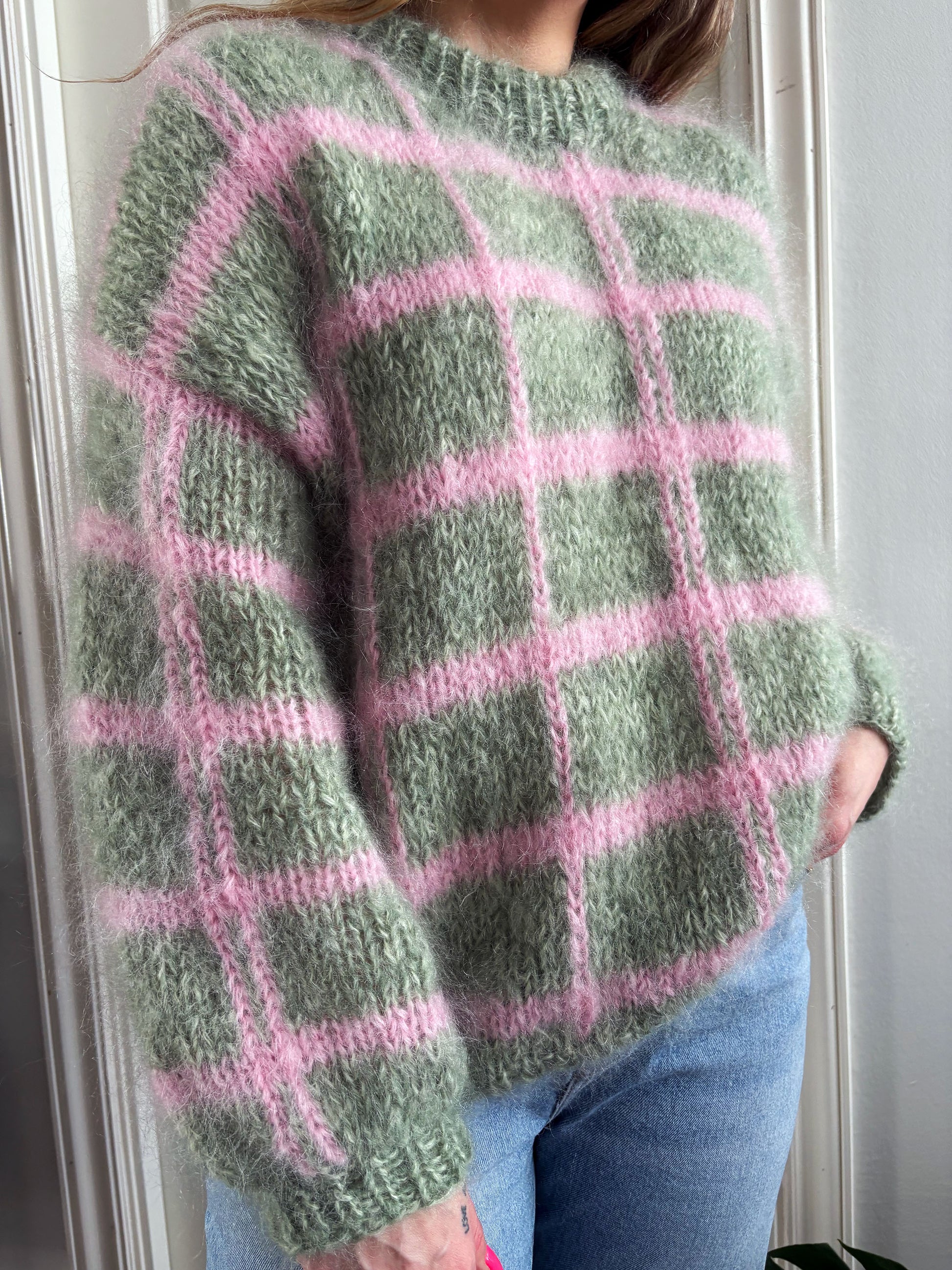 spring whisper sweater