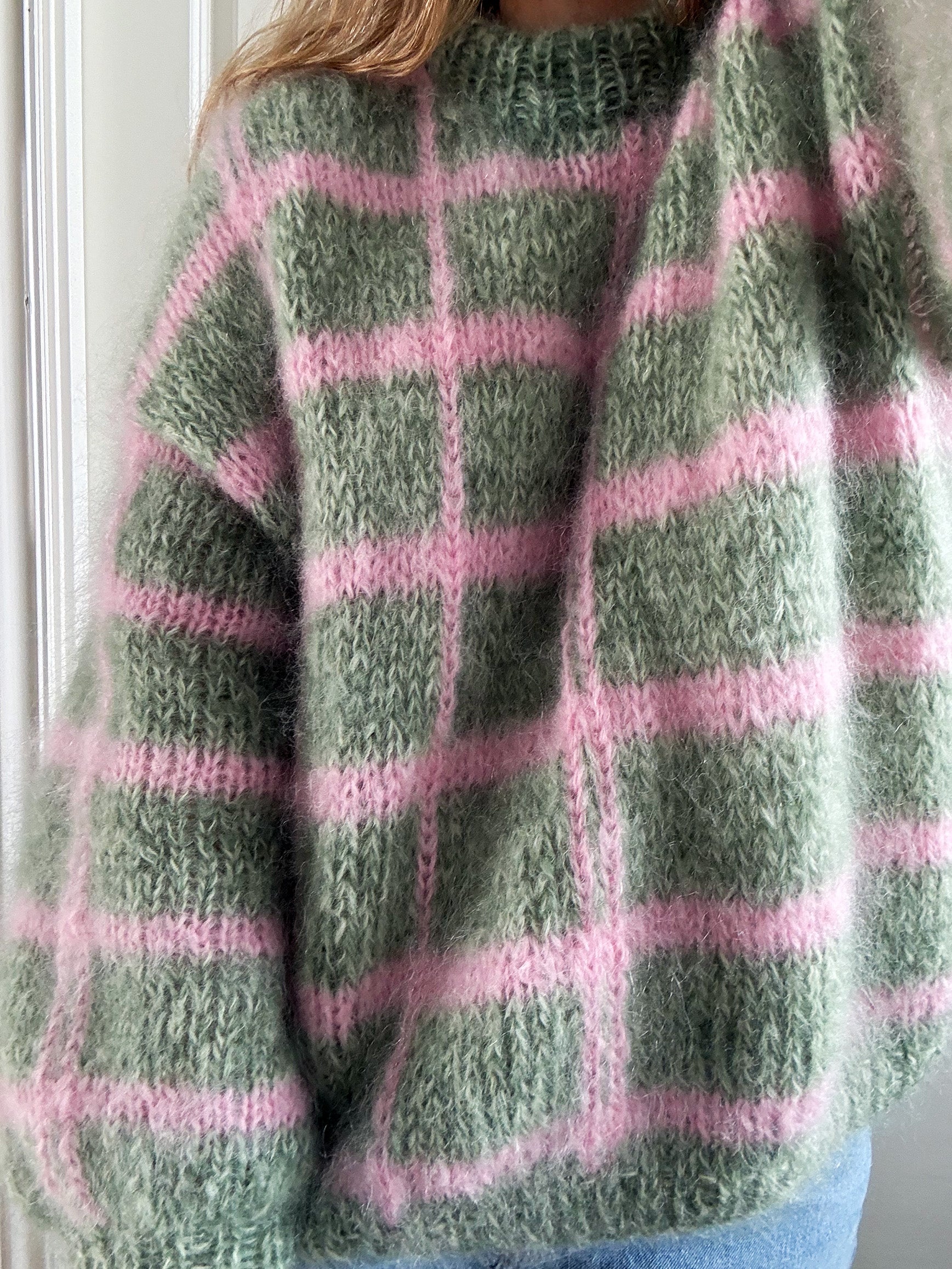 spring whisper sweater