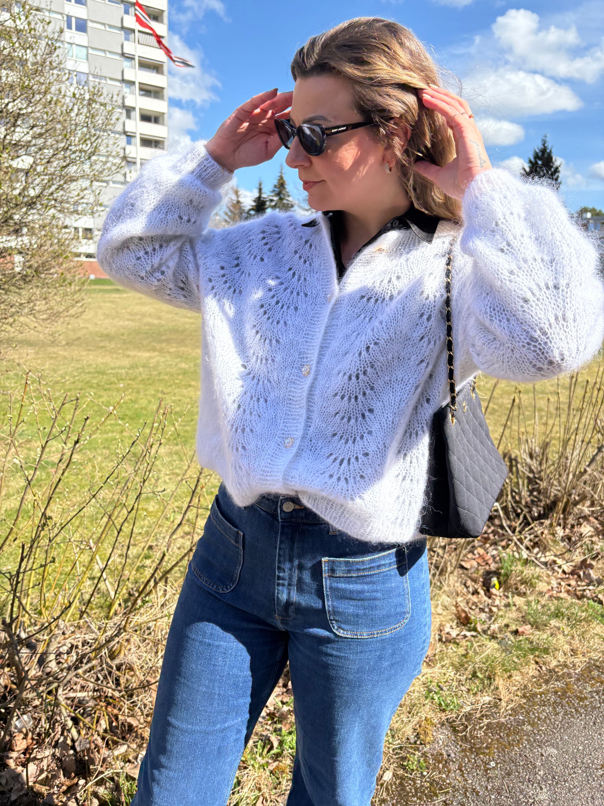 spanish waves cardigan