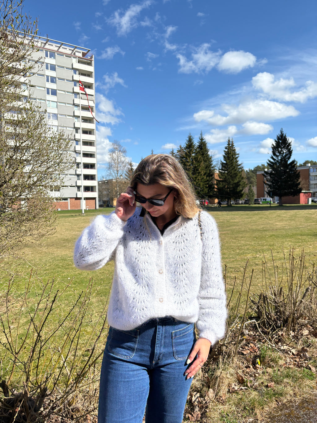 spanish waves cardigan