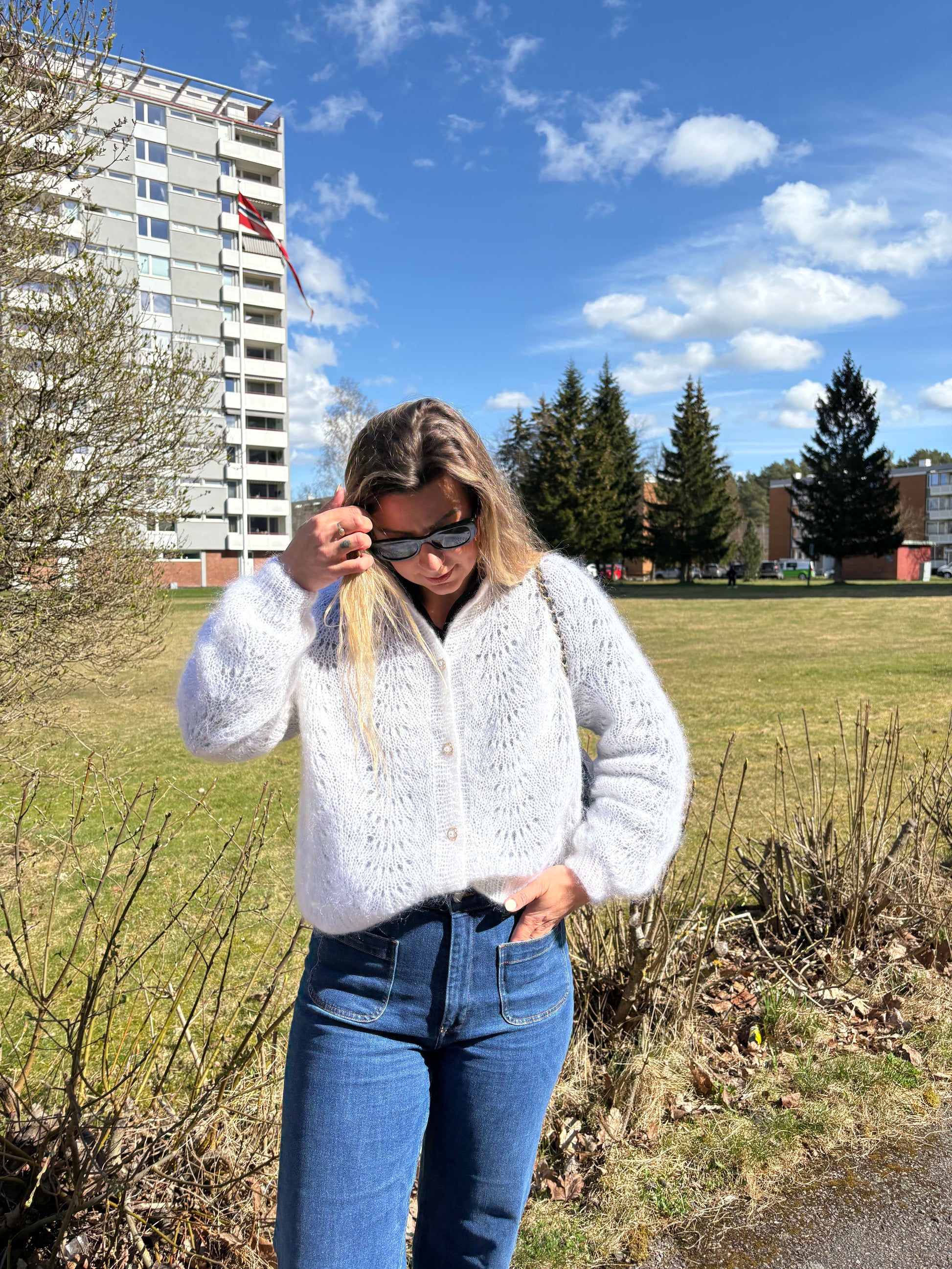 spanish waves cardigan