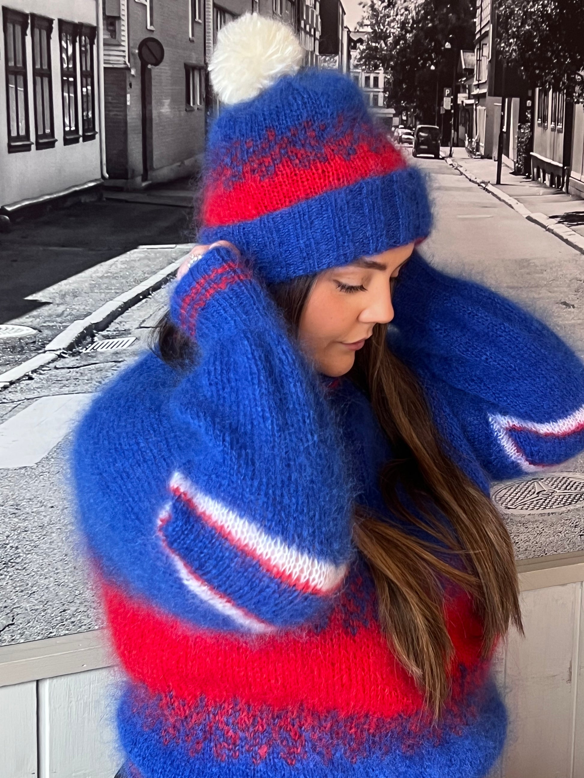 GARNPAKKE VÅLERENGA sorbet raglan