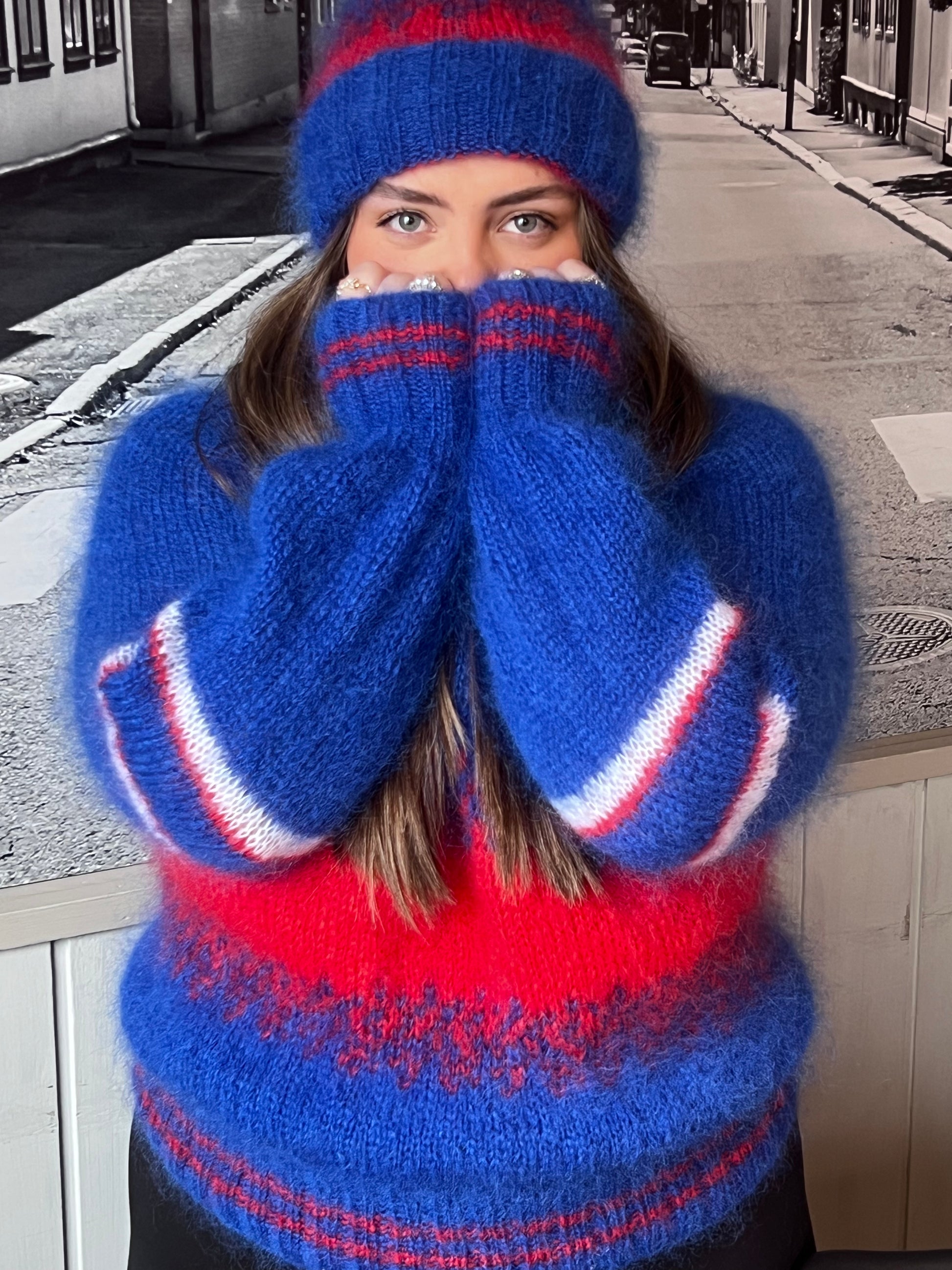 GARNPAKKE VÅLERENGA sorbet raglan