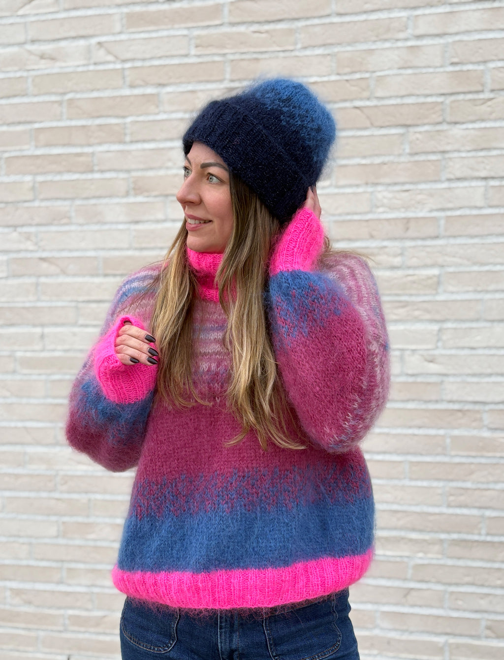 GARNPAKKE sorbet sunrise beanie midnight daze